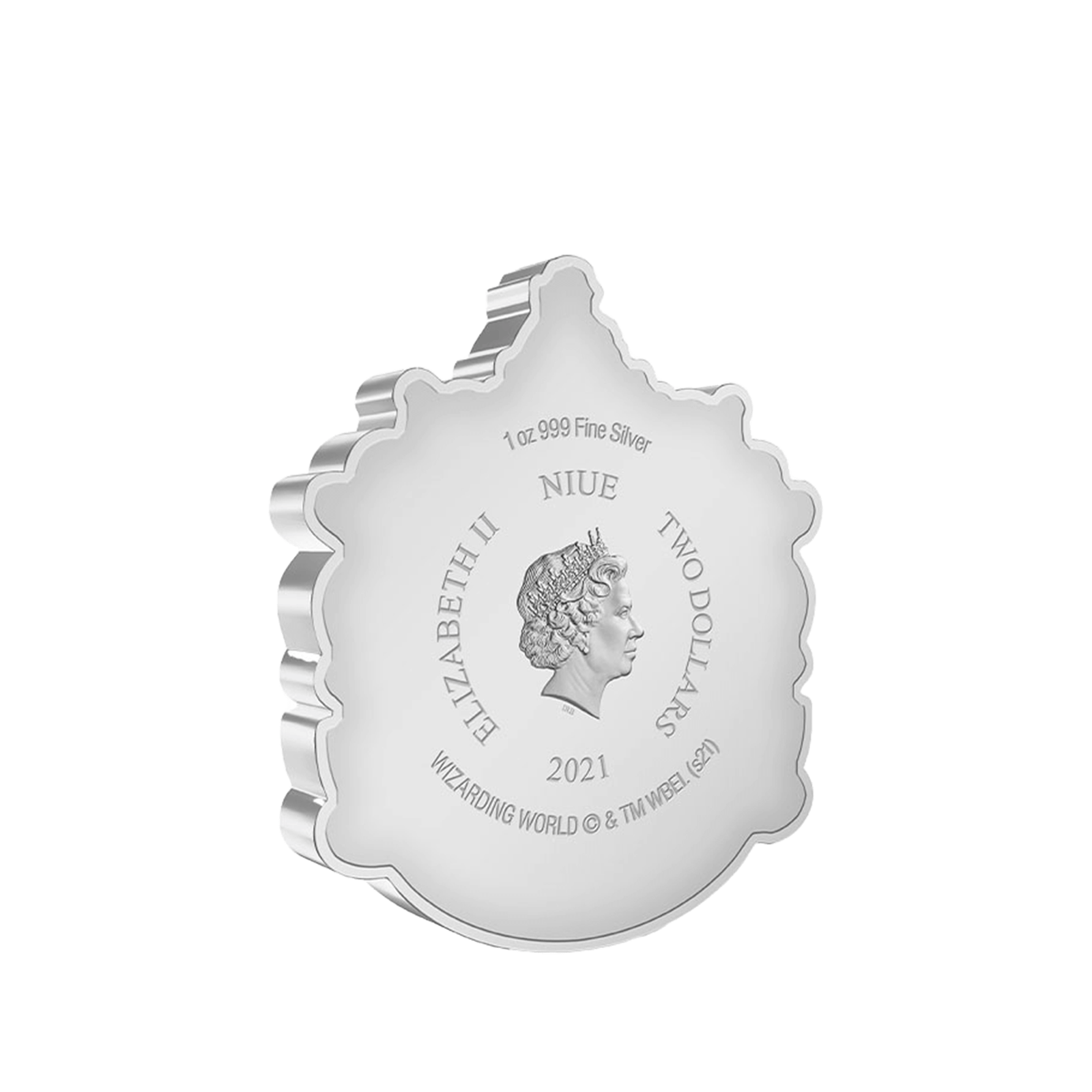 1oz Silver Harry Potter (Slytherin Crest) 4